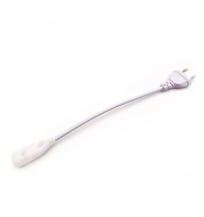 Stik til 230V LED strip (Slim COB) - Inkl. endeprop, 230V