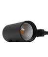 28W 3-faset RA90 CCT justerbar skinnespot - 110lm/W, Sort, Justerbar CCT + lysstyrke, Flicker free