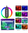 30 cm akvarie armatur - 10W LED, RGB+NW, IP68