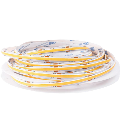 10m 4W/m 4000K RA95 Dot-free COB-LED strip - IP20, 320 LED pr. meter, 24V, COB LED