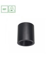 Chloe påbygget 7W - CCT, 230V, 45°, IP20, UGR19, Ø90x100mm, sort, rund