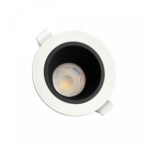 Fiale Core spot GU10 - IP20, Ø95x46mm, hvid, sort, rund