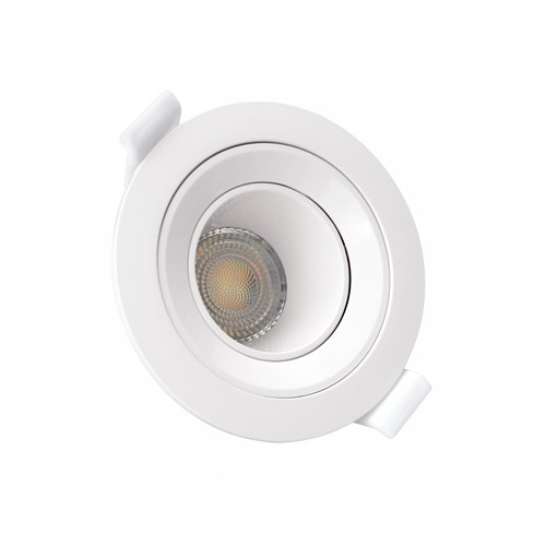 Fiale Core Deep GU10 - IP20 ø86x34mm, hvid, rund, justerbar