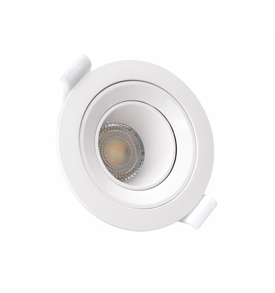 Fiale Core Deep GU10 - IP20 ø86x34mm, hvid, rund, justerbar