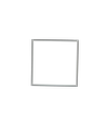 60x60 LED panel, 40W - 120lm/W, IP65, hvid kant