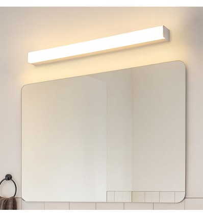 80cm SKÄR Bad / Spejllampe, RA90 - Hvid, Dæmpbar, 19W, IP44