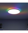 39W CCT loftlampe med RGBIC backlight - Ø30cm, Tuya, inkl. fjernbetjening