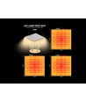 Quantum vækstlampe 120W - Inkl. ophæng, fuldt spektrum, uden blæser, IP65