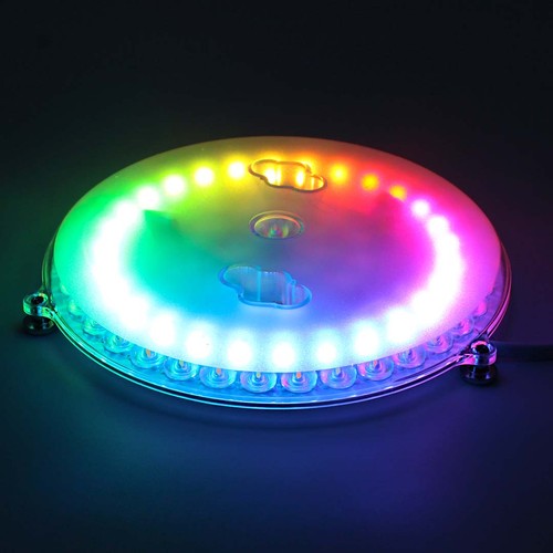 17cm / 18W RGBIC+CCT LED indsats med linser - Erstat G24, cirkelrør og kompaktrør