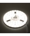 24W dæmpbar LED indsats med linser, flicker free - Ø16 cm, erstat G24, cirkelrør og kompaktrør