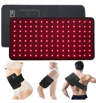 Lysterapi bælte til nakke, lænd mm. - Infrarød, 20W