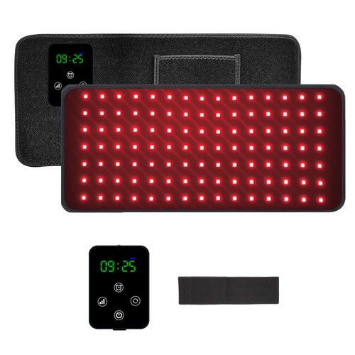 Lysterapi bælte til nakke, lænd mm. - Infrarød, 10W, med batteri