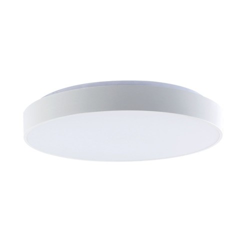 60W Designer LED loftslampe med fjernbetjening - Ø49,5cm, dæmpbar, 4000K, hvidt cover