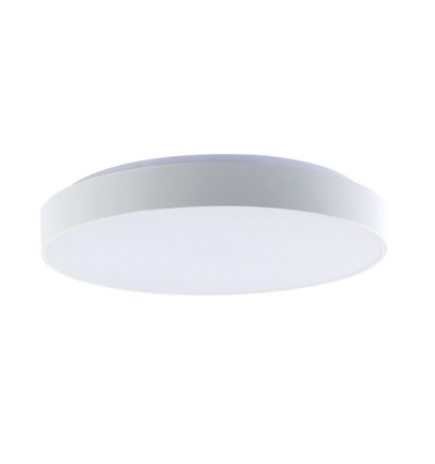 60W Designer LED loftslampe med fjernbetjening - Ø49,5cm, dæmpbar, 4000K, hvidt cover