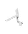 Noctis Lux projektør 20W - varm hvid, 230V, IP44, 116x174x53mm, hvid, med PIR sensor
