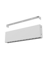 Grid S armatur 12W - overflademonteret, CCT, 230V, 40°, IP20, 222x26x60mm, hvid, Spectrum