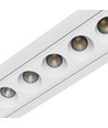 230x34x61mm Grid S indbygningslampe 12W - CCT 230V 40° IP20 hvid Spectrum