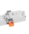 230x34x61mm Grid S indbygningslampe 12W - CCT 230V 40° IP20 hvid Spectrum