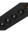 230x34x61mm Grid S indbygningslampe 12W - CCT, 230V, 40°, IP20, sort, Spectrum