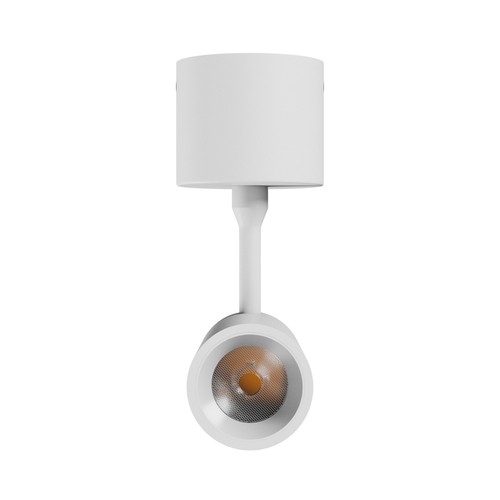 M spot lampe 10W - overflademonteret, CCT, 230V, 30°, IP20, Ø44 x145x205mm, hvid, Spectrum