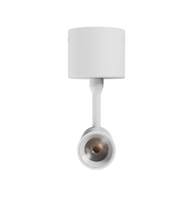 S Spot lampe 6W - overflademonteret, CCT, 230V, 30°, IP20, 35x122x184mm, hvid, Spectrum