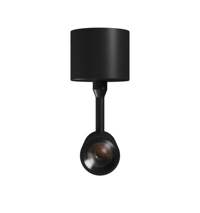 122 Spot lampe 6W - S, overflademonteret, CCT, 230V, 30°, IP20, 35x184mm, sort, Spectrum