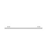 1203mm Allday LED-armatur 40W - Basic, 3CCT, 230V, 115°, IP20, 42x37mm, hvid, OPW, loft