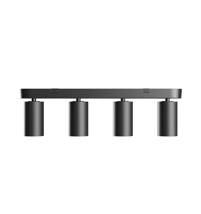480mm Madara loftslampe - altro base, 4xGU10, 230V, IP20, 70x135mm, sort