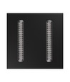 Algine Doppio panel 600x600x35 40W - neutral hvid, 230V, 80°, IP20, sort