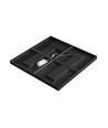 Algine Doppio panel 600x600x35 40W - neutral hvid, 230V, 80°, IP20, sort