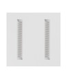 600x600x35 Algine Doppio panel 40W - neutral hvid, 230V, 80°, IP20, hvid