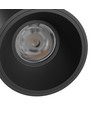 Orbito overflade 10W - neutral hvid, 230V, 40°, IP44, UGR19, RA90, Ø75x100mm, sort, rund