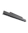 303x23x42mm Shift skinnearmatur 17W - Grid M, 35°, sort, 2 kredsløb