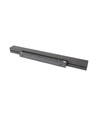 303x23x42mm Shift skinnearmatur 17W - Grid M, 35°, sort, 2 kredsløb