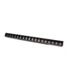 303x23x42mm Shift skinnearmatur 17W - Grid M, 35°, sort, 2 kredsløb