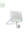 Noctis Lux 4 projektør 50W - neutral hvid, 230V, IP44, 176x221x53mm, hvid, med PIR sensor