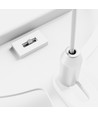 Nymphea Optima loftlampe 36W - CCT, 230V, 120°, IP20, Ø400x50mm, hvid, sort, rund, LED