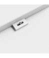 Nymphea Optima loftlampe 65W - CCT, 230V, 120°, IP20, Ø600x50mm, hvid, sort, rund
