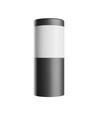 245 Stella Column Wall 6W GU10 - CCT 230V 270° IP44 IK08 100x120x Black round facade lamp