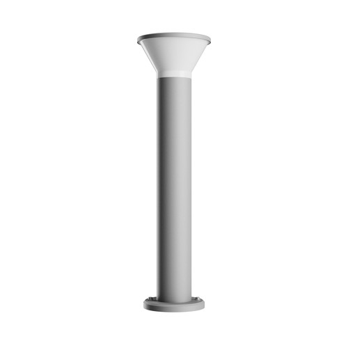 Stella rund 6W GU10 - CCT, 230V, 270°, IP44, IK08, grå, rund havelampe, 210x765mm