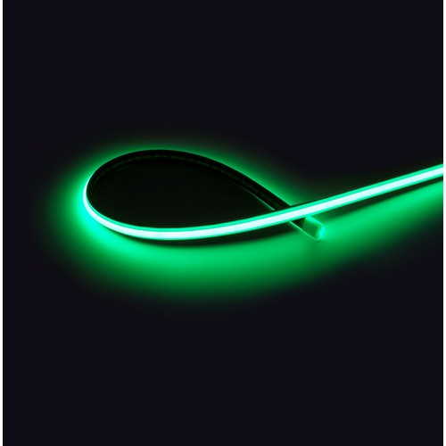 5m 9W/m Grøn Dot-free COB-LED strip - IP20, 240 LED pr. meter, 24V, COB LED