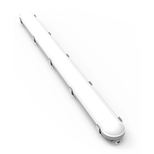 150cm 60W LED armatur med dagslysstyring - RA90, gennemfortrådet, IP65