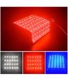 25x25cm 17,5W foldbar RGB+NW LED ark RA95 - 24V DC, IP20