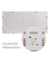 49x24 foldbar RGB+NW LED ark RA95 - 45W, IP20, 24V