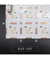 49x24 foldbar RGB+NW LED ark RA95 - 45W, IP20, 24V
