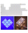 Foldbar LED Ark RGB+NW RA95 - 24V DC, IP20, 49x24cm, 45W