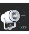 VT-857 havelampe 12W - 4000K, hvid, jordspyd