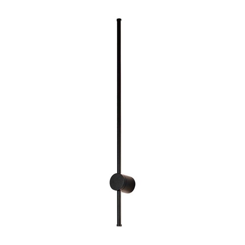 VT-11112 LED væglampe 12W - 4000K, sort hus, IP65