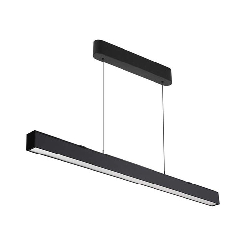 VT-7-44 LED pendelarmatur 40W - lineær, hængende, Samsung chip, op/ned system 3i1, sort hus