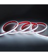 5m 10W/m Vandtæt COB CCT LED strip RA90 - 24V DC, IP68, 576 LED pr. meter